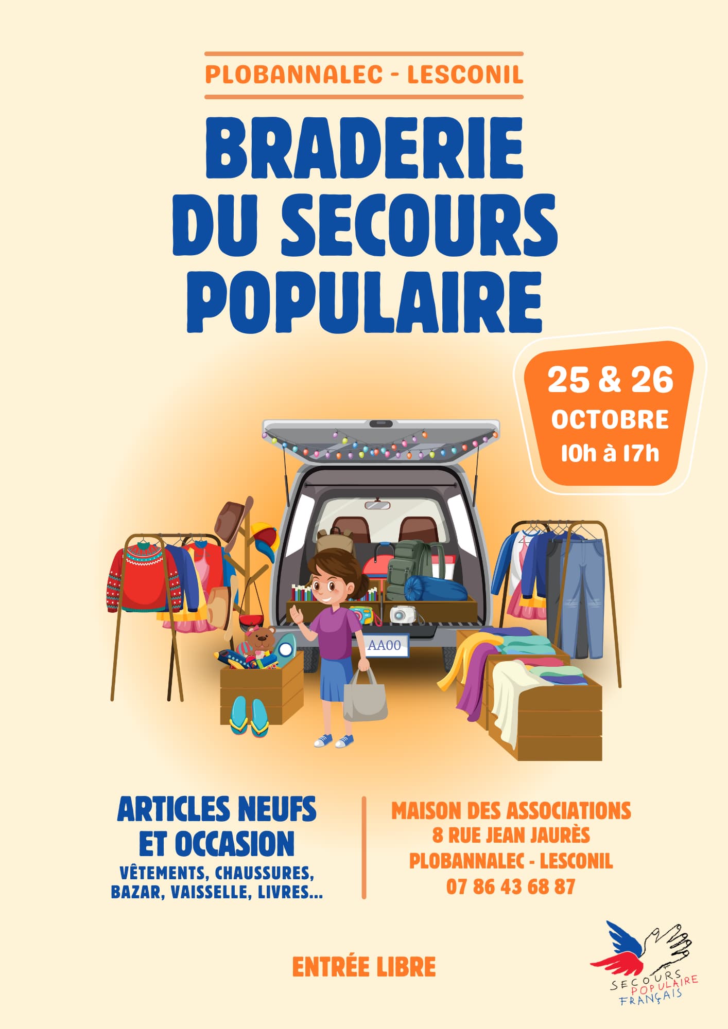 Portes ouvertes du Secours Populaire