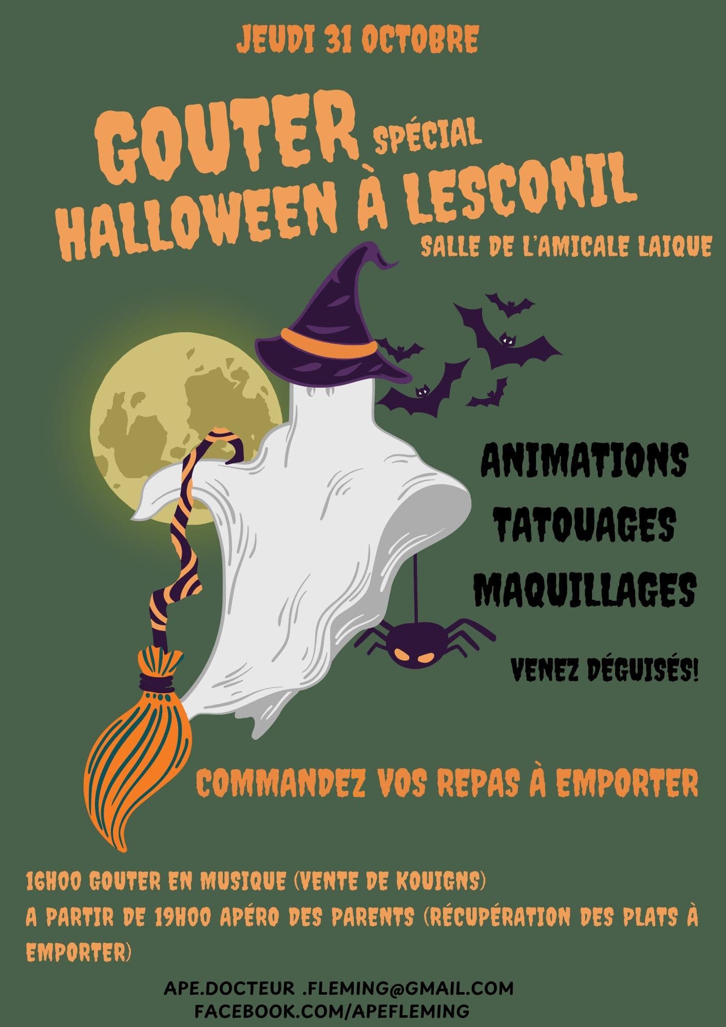 Goûter spécial Halloween